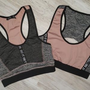 ⚫ SET Nasty Gal Leggings & Sports Bras S/M ⚫